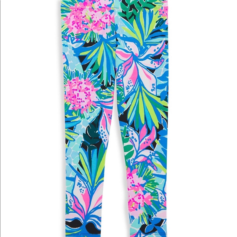 Lilly Pulitzer Girls Maia Leggings - Size L